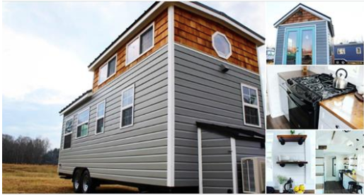 Gorgeous 285 Square Foot Mustard Seed Tiny House for Sale for $67,000