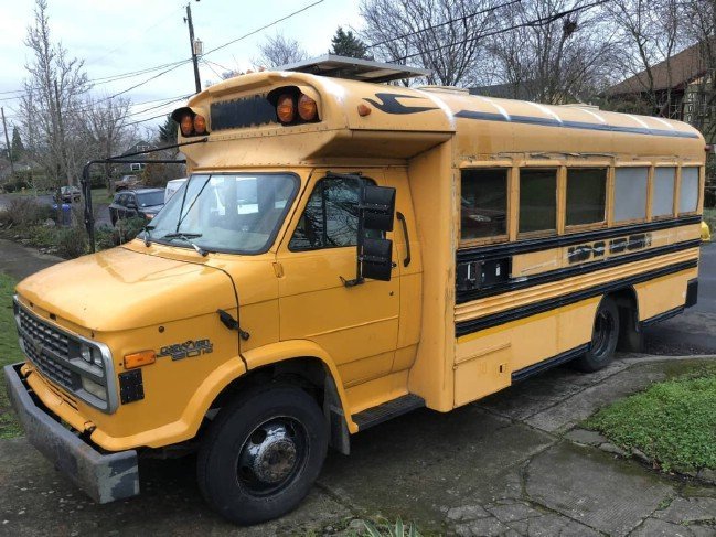 This Converted School Bus Tiny Home is on Sale for Just ,500