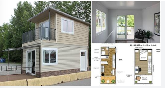 This Modular Tiny House Can Be Delivered to You Fully Assembled (Free Floor Plans) MUST SEE INTERIOR