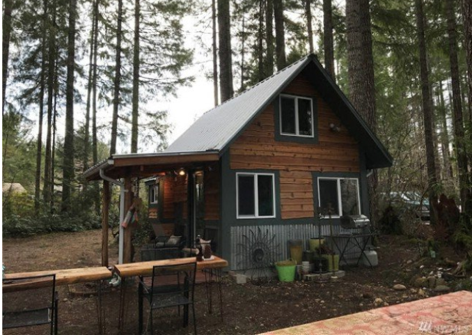 Cozy Tiny Cabin For Sale In Olympic National Park