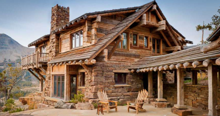 The Gorgeous Dancing Hearts Luxury Log Home