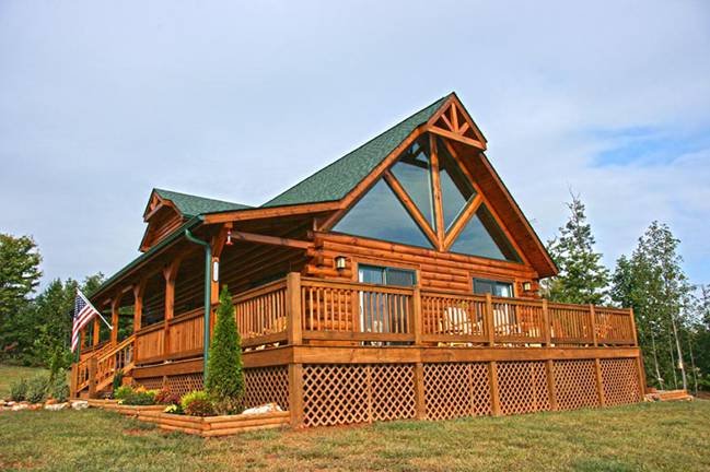 Highlander Log Home by Honest Abe Log Homes, Inc.