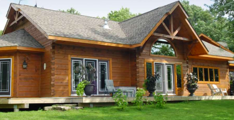 The 12 Mile Log House Is The Perfect Home For Any Family
