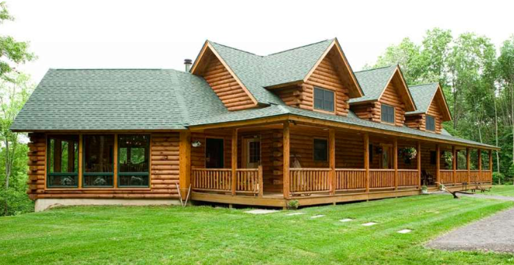 The Foley Log Home Is Perfect For Entertaining
