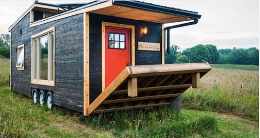 Tiny Mobile House Made From Upcycled Materials Lets You Live Off-Grid and Mortgage-Free