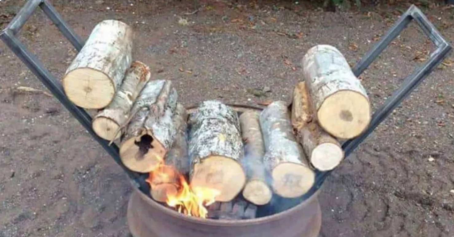 Self Feeding Fire Burns For 14 Hours Plus