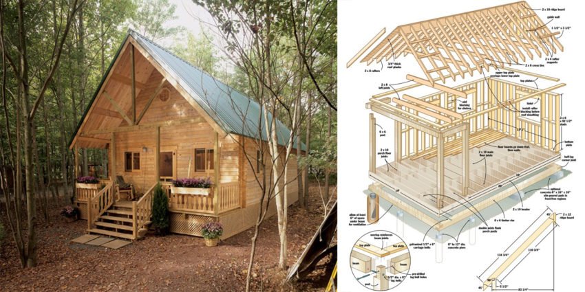 Build This Cozy Cabin For Under $6000