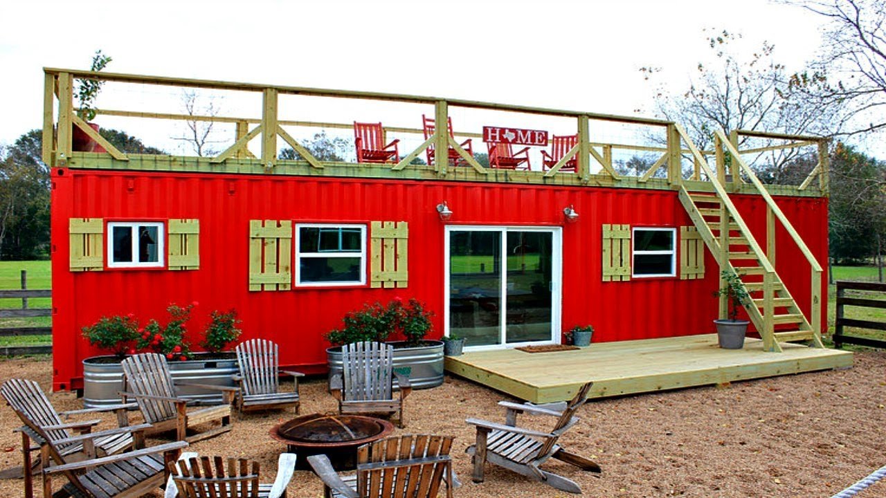 Container Homes: Shipping Container Becomes Fabulous Backyard Tiny Home
