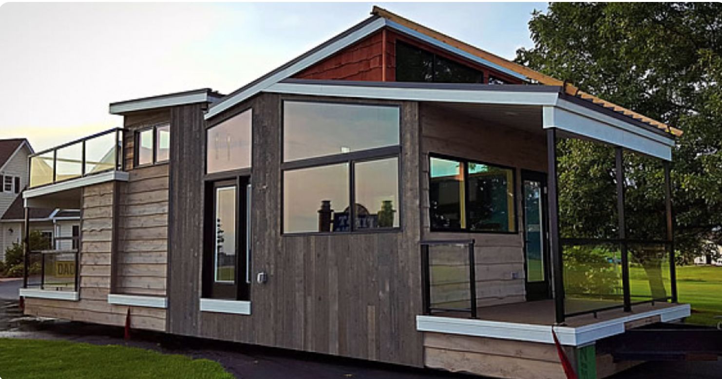 The Denali: A Tiny Home With A Rooftop Porch