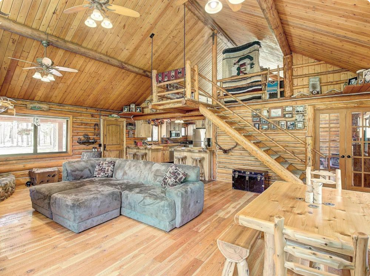 For Sale Offgrid Mountain Log Cabin Page 2 of 2