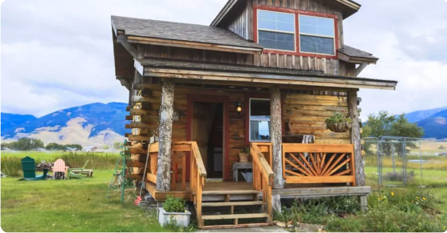 A Paradise Cabin Found In Montana