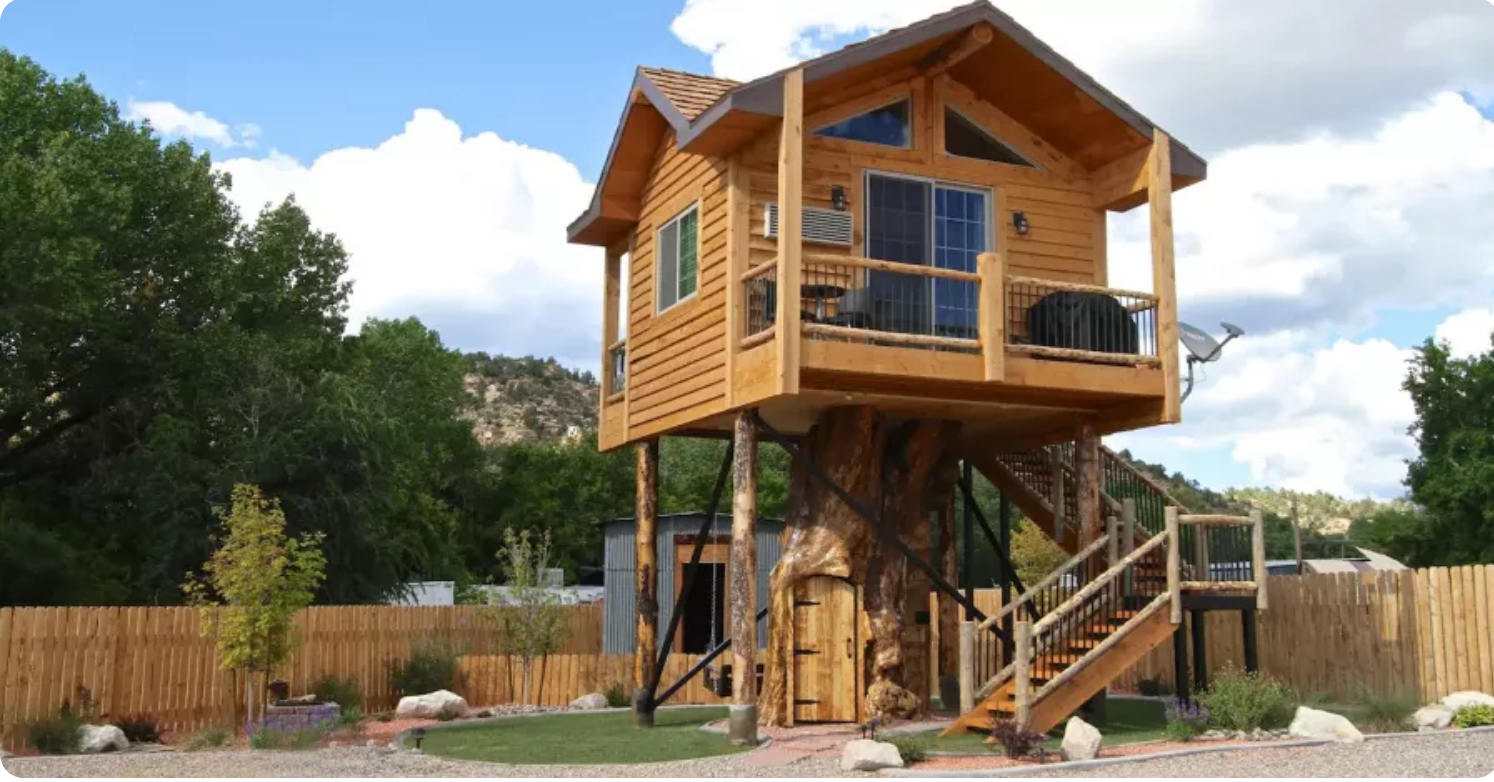 Welcome To The Newest And Most Creative Tree House In Utah