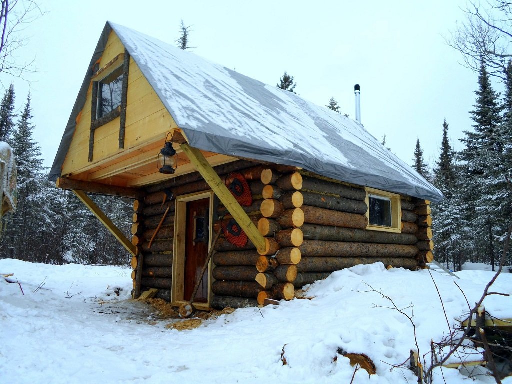 How To Build A Cozy Log Cabin For Less Than $500
